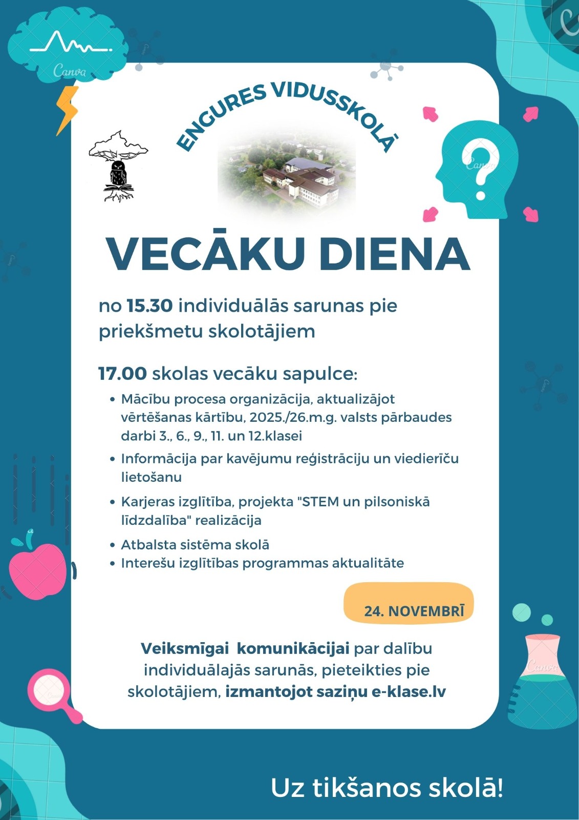 Attēlam ilustratīva nozīme, tas dublē teksta informāciju